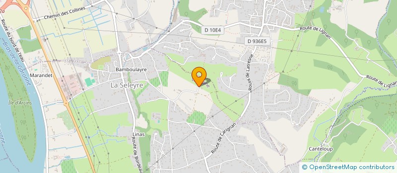 localisation de l'entreprise PAULINE IMMOBILIER  LATRESNE