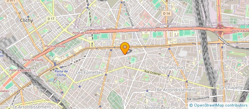 localisation de l'entreprise PAULINE L.  PARIS