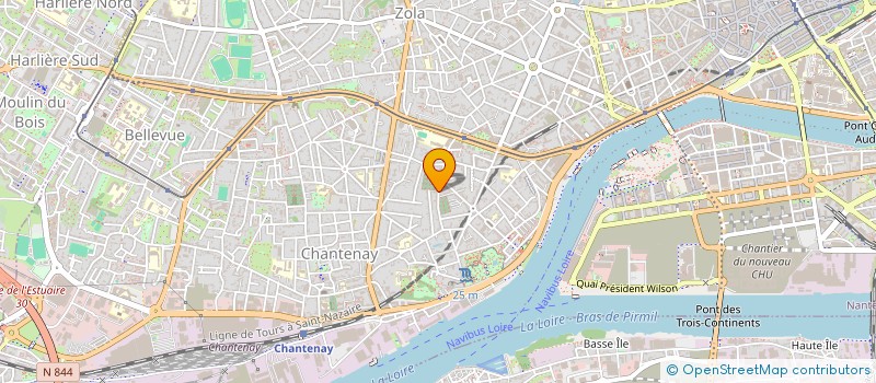 localisation de l'entreprise PAULINE RAPIN  NANTES