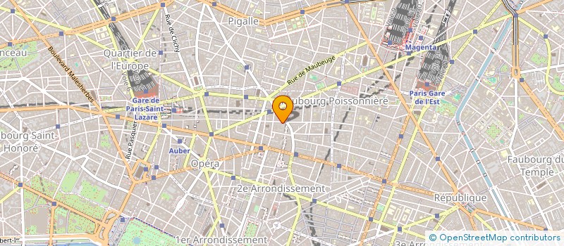 localisation de l'entreprise PAULINE RIBEYRE ET FLORENCE BARON REVERDITO COMMISSAIRES DE JUSTICE ASSOCIEES  PARIS