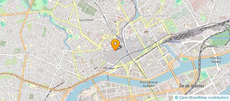 localisation de l'entreprise PAULINE ROCHE CREATION ET DIFFUSION à NANTES