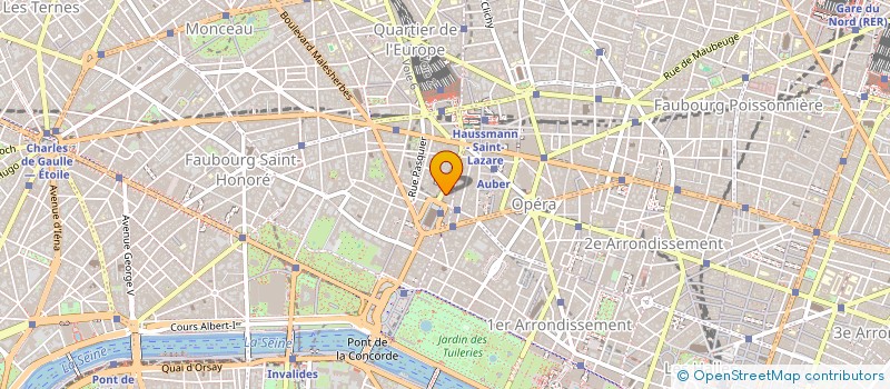 localisation de l'entreprise PAULINE'S ANGEL  PARIS