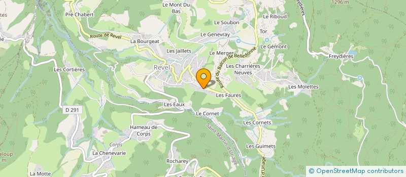 localisation de l'entreprise PAULINE THIBOUT  REVEL