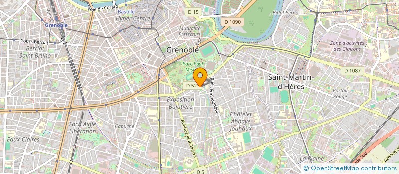 localisation de l'entreprise PAULINE VETTIER CONSULTING à GRENOBLE