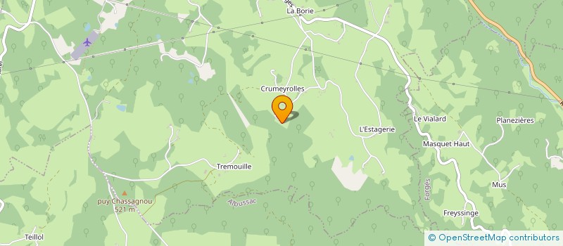 localisation de l'entreprise PAULINE WOLF INVESTISSEMENT  LAGARDE-MARC-LA-TOUR