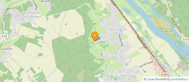 localisation de l'entreprise PAULING'IMMO  LA CHAPELLE-LONGUEVILLE