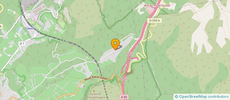 localisation de l'entreprise PAULINVEST  CASSIS