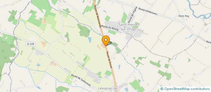 localisation de l'entreprise PAULISAE  LEVIGNAC-DE-GUYENNE