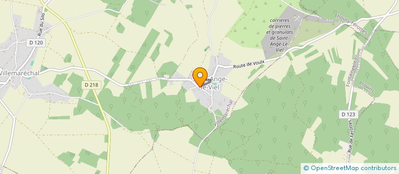 localisation de l'entreprise PAULITALIA à VILLEMARECHAL