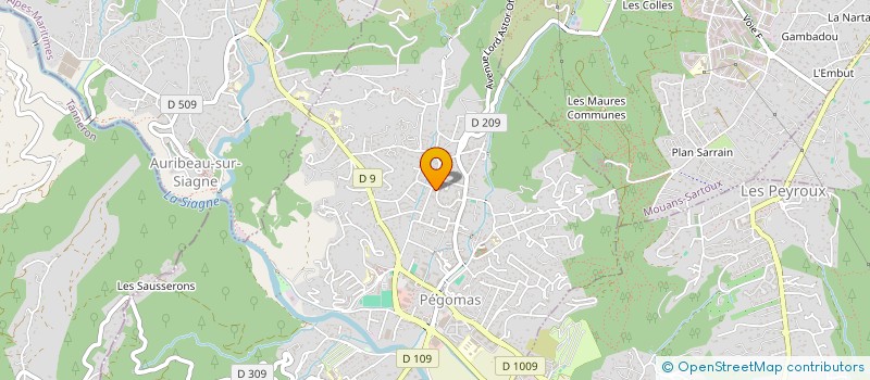 localisation de l'entreprise PAULLE AND CO  PEGOMAS