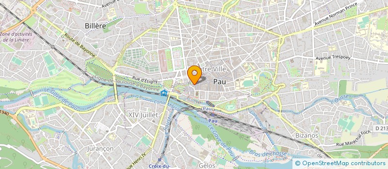 localisation de l'entreprise PAULLYWOOD à PAU