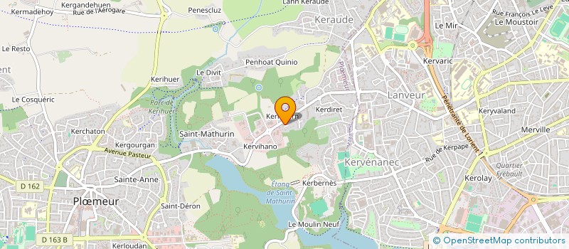 localisation de l'entreprise PAULMAR  PLOEMEUR