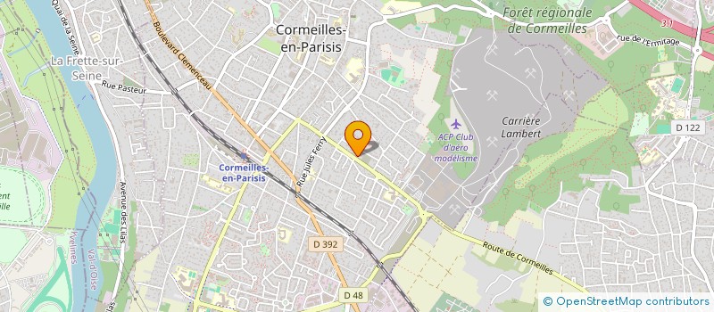 localisation de l'entreprise PAULMIER PRIMEUR à CORMEILLES-EN-PARISIS