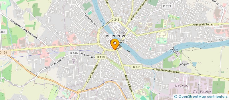 localisation de l'entreprise PAULO  VILLENEUVE-SUR-LOT