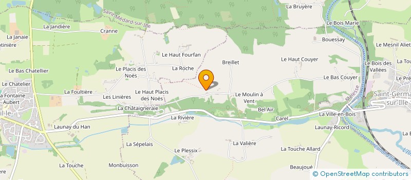 localisation de l'entreprise PAULO  MELESSE