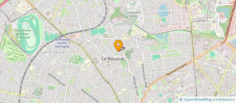 localisation de l'entreprise PAULO FILMS à LE BOUSCAT