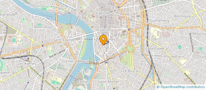 localisation de l'entreprise PAULOSCARA à TOULOUSE