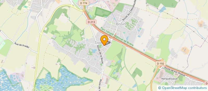 localisation de l'entreprise PAULOU  GUERANDE