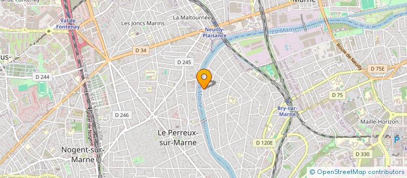 localisation de l'entreprise PAULOU & CO à BRY-SUR-MARNE