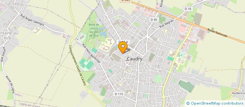 localisation de l'entreprise PAULOWNIA TURBO CARBON  CAUDRY