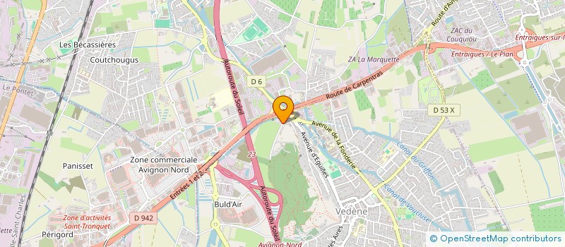 localisation de l'entreprise PAULPIERRE  VEDENE