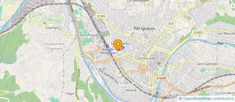 localisation de l'entreprise PAULRICH à PERIGUEUX