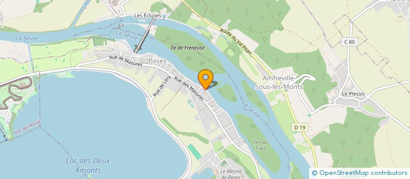 localisation de l'entreprise PAULS  POSES