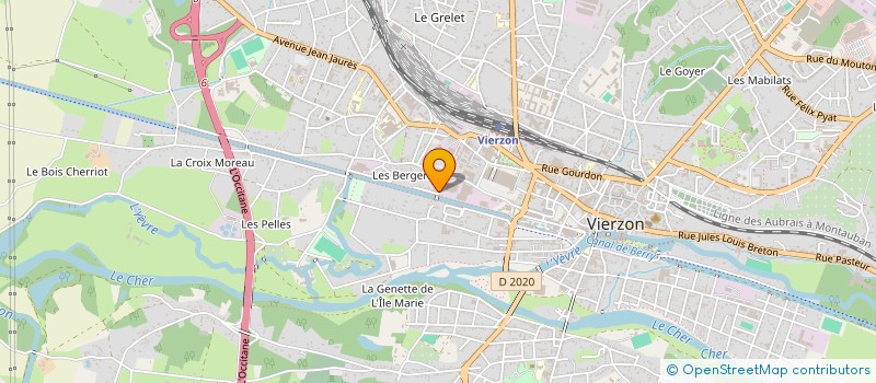 localisation de l'entreprise PAULUS BOLTEN FINE ART  VIERZON