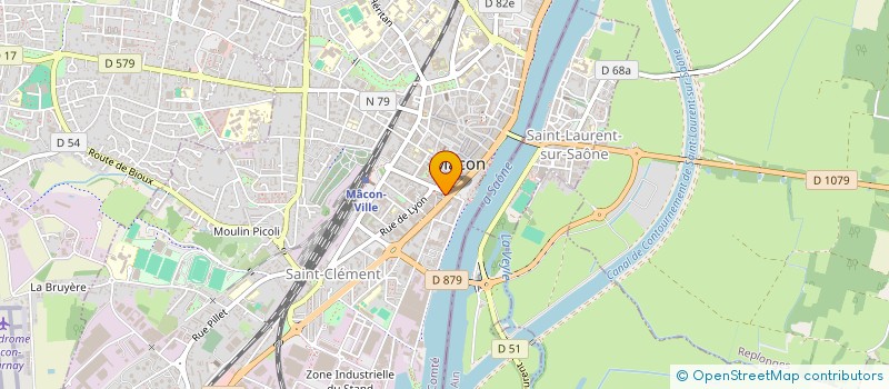 localisation de l'entreprise PAULVIC à MACON