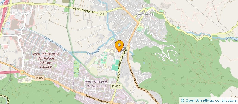 localisation de l'entreprise PAULYCE  GEMENOS