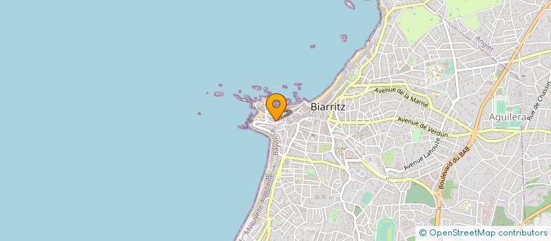 localisation de l'entreprise PAULYNE & TOM à BIARRITZ