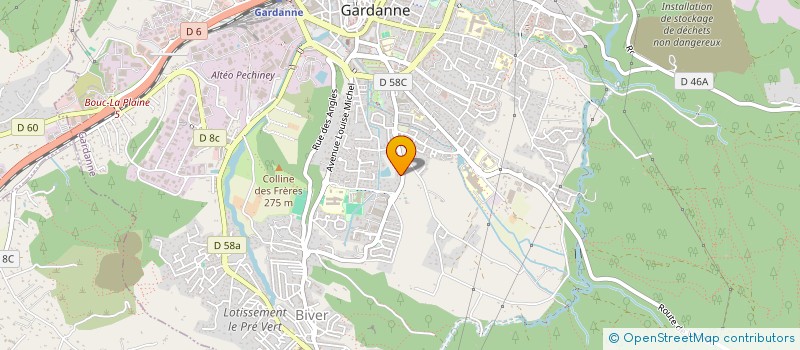localisation de l'entreprise PAULYVALENCE à GARDANNE
