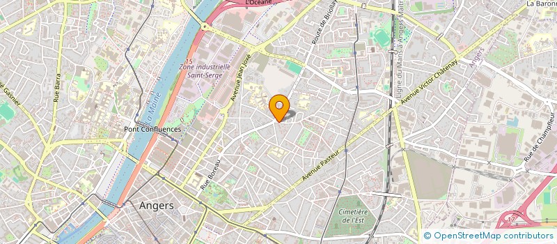 localisation de l'entreprise PAUM'&FRIENDS à ANGERS
