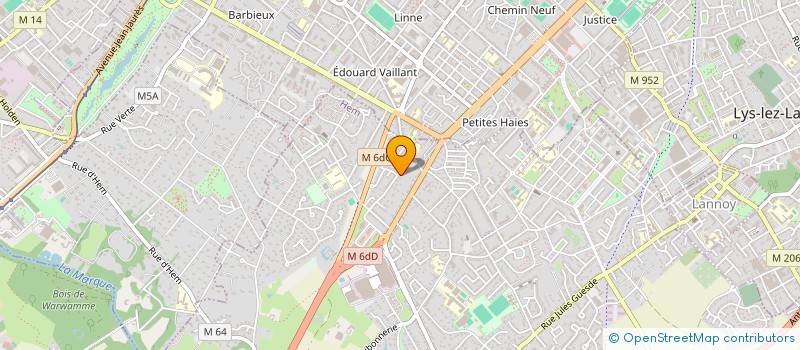 localisation de l'entreprise PAUMACA  HEM