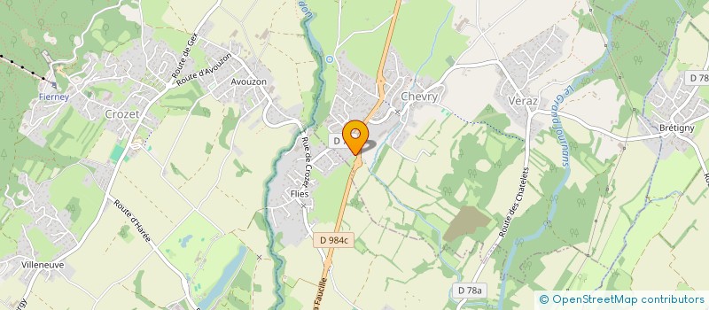 localisation de l'entreprise PAUMACLE  CHEVRY