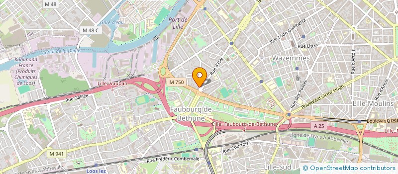 localisation de l'entreprise PAUMAI à LILLE