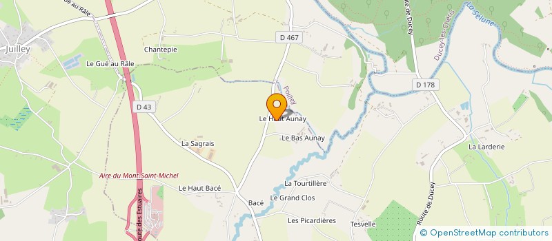 localisation de l'entreprise PAUMAMIHEL  SAINT-AUBIN-DE-TERREGATTE