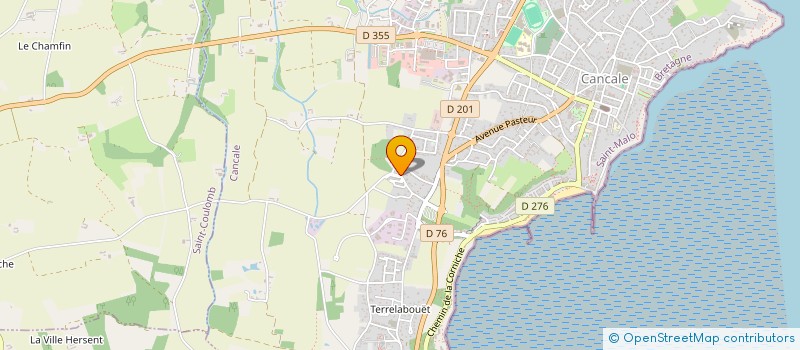 localisation de l'entreprise PAUMAR  CANCALE