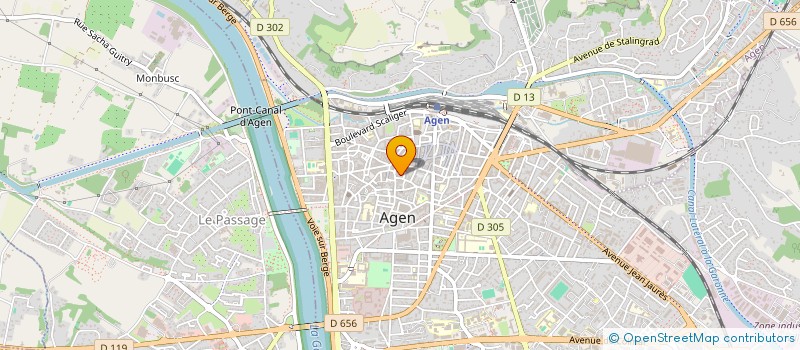 localisation de l'entreprise PAUMAR  AGEN