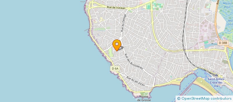 localisation de l'entreprise PAUMAR IMMOBILIER  SAINT-HILAIRE-DE-RIEZ