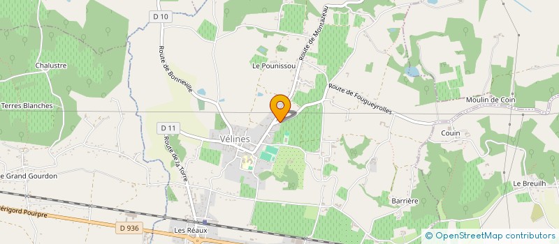 localisation de l'entreprise PAUMARLOU à VELINES