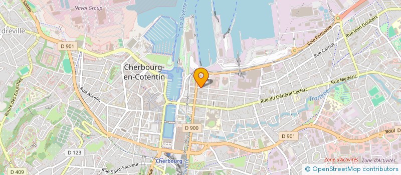 localisation de l'entreprise PAUMAS à CHERBOURG-EN-COTENTIN