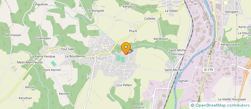 localisation de l'entreprise PAUMAS  PONTIVY