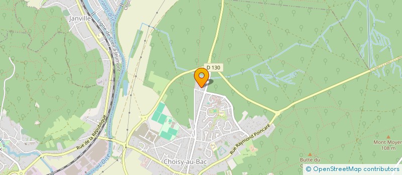 localisation de l'entreprise PAUMATHO  CHOISY-AU-BAC