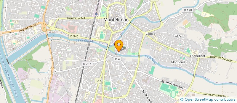 localisation de l'entreprise PAUMAX  MONTELIMAR