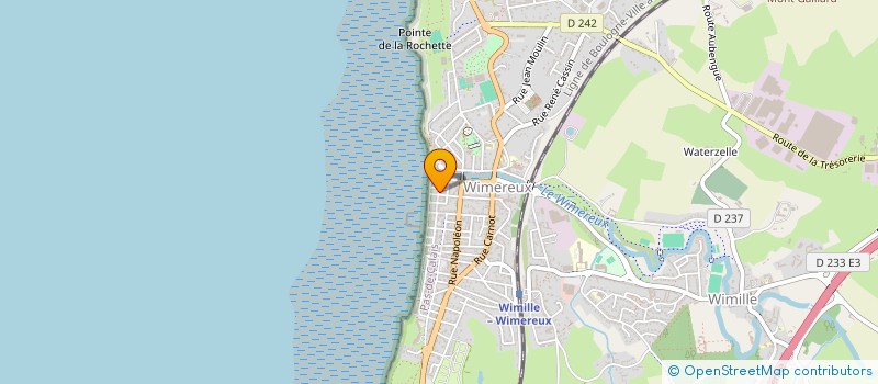 localisation de l'entreprise PAUMAX  WIMEREUX