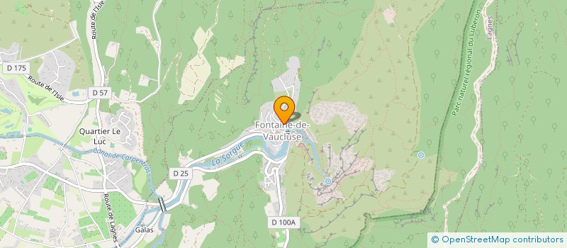 localisation de l'entreprise PAUNNY  SAUMANE-DE-VAUCLUSE