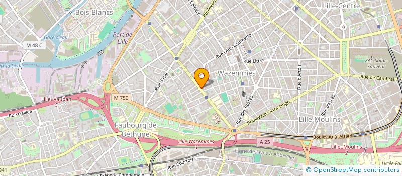 localisation de l'entreprise PAUP à LILLE