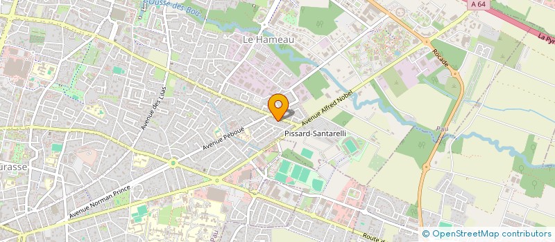 localisation de l'entreprise PAUPARIS à PAU