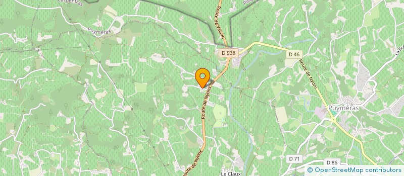 localisation de l'entreprise PAUPERAS 2  SAINT-ROMAIN-EN-VIENNOIS